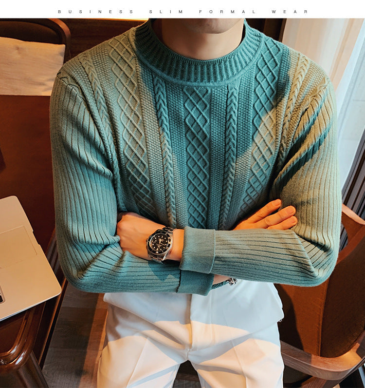 Maglione a collo alto da uomo Twist Sweater