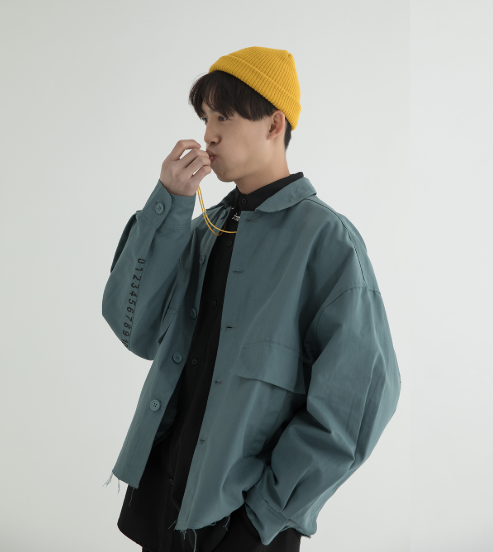 Oversize jacket male