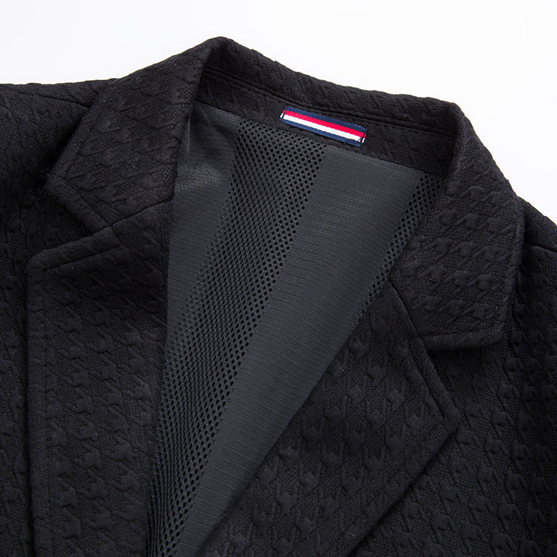 Knitted Texture Leisure blazer for men