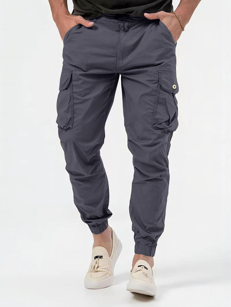 Men's Cargo Trousers With Three-dimensional Pockets pants