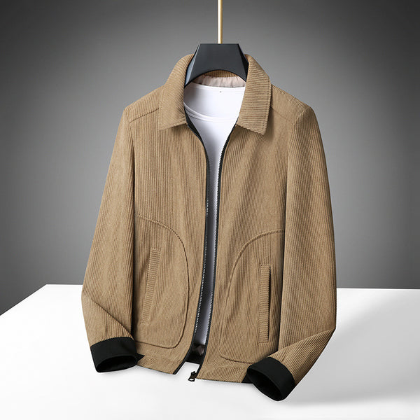 Plus Size Corduroy Thickened Coat