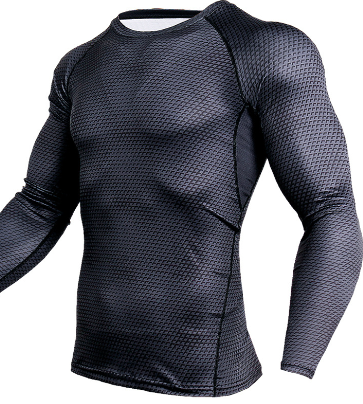 Compression Shirt Men Gym Running Shirt Quick Dry Breathable tshirt