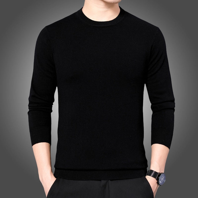 Maglione girocollo slim fit