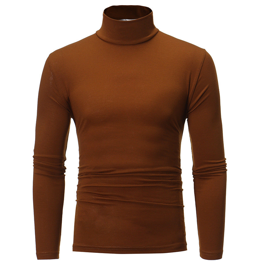 Long sleeve turtleneck sweater men