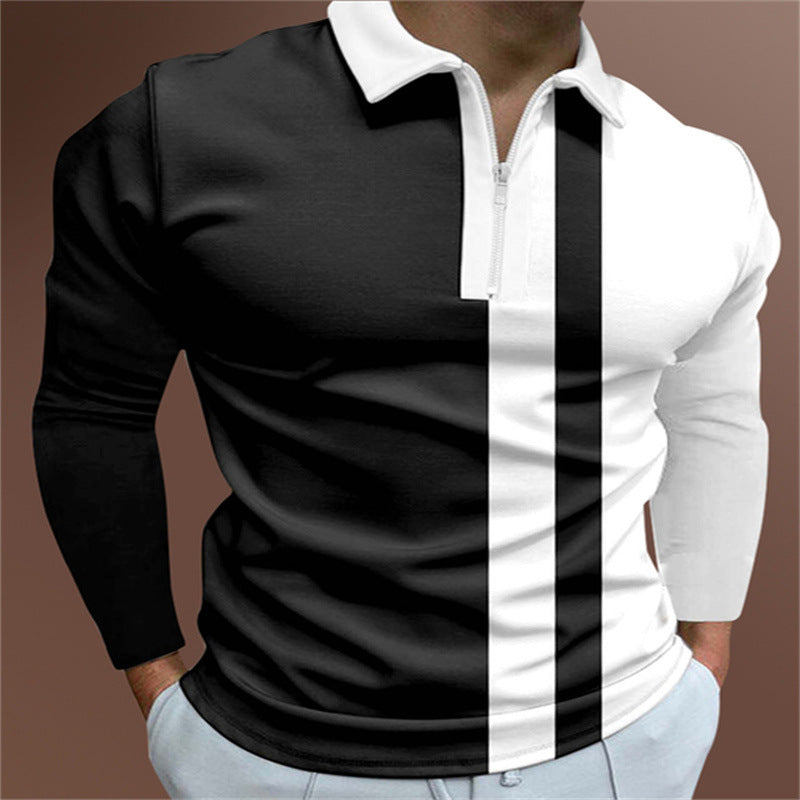 Men's POLO Shirt Printed Short Sleeve T-Shirt