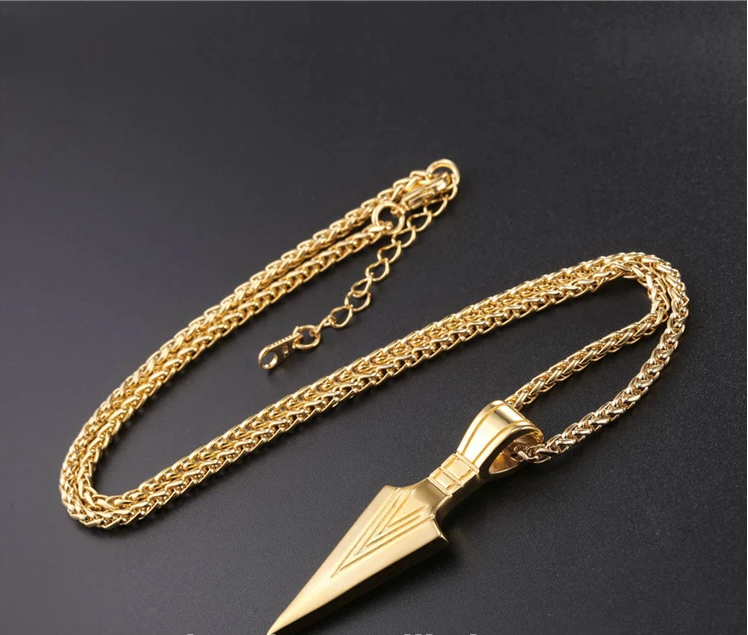 Spear Necklace Men