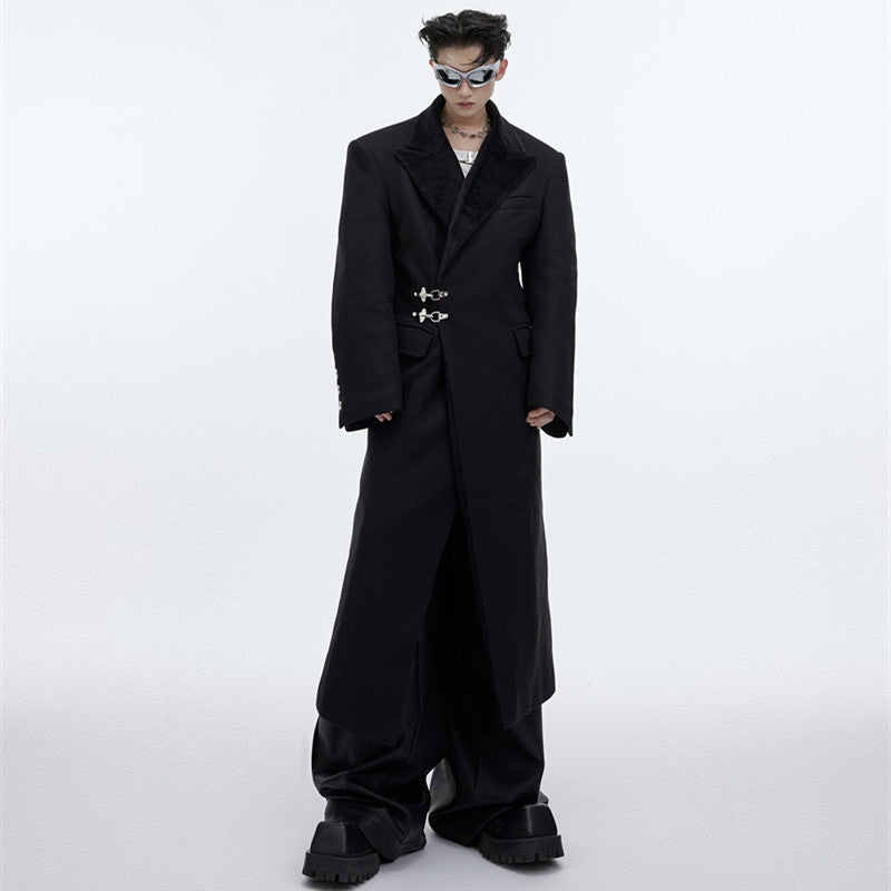 Men's Long Over The Knee Coat