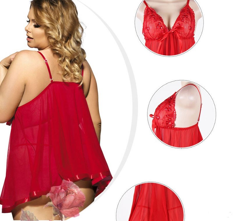 Women Sexy Lingerie Sleepwear dress