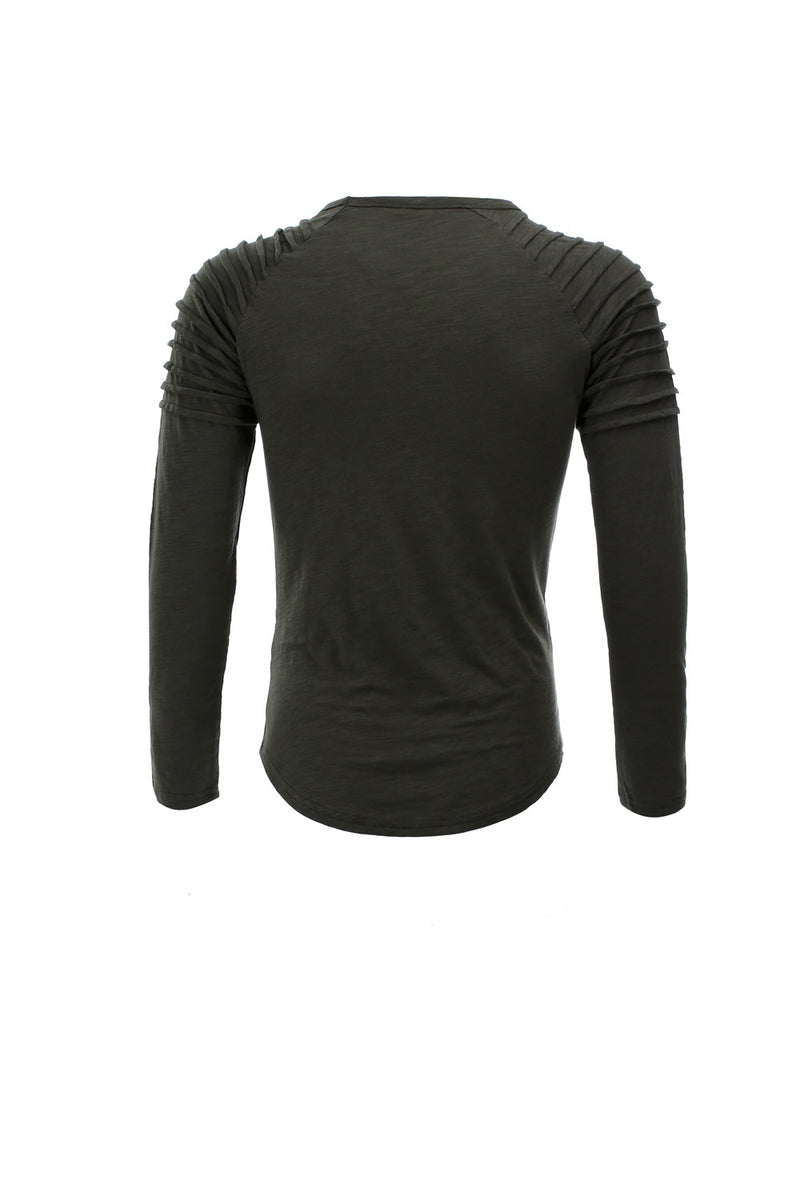 Round Neck Long Sleeve T-Shirt