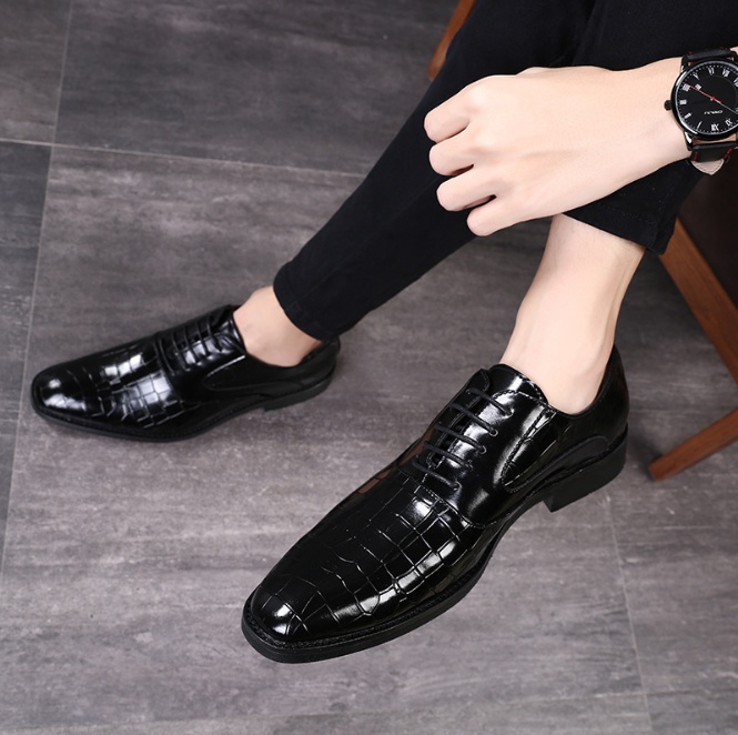 Pointed Business Leather Shoes