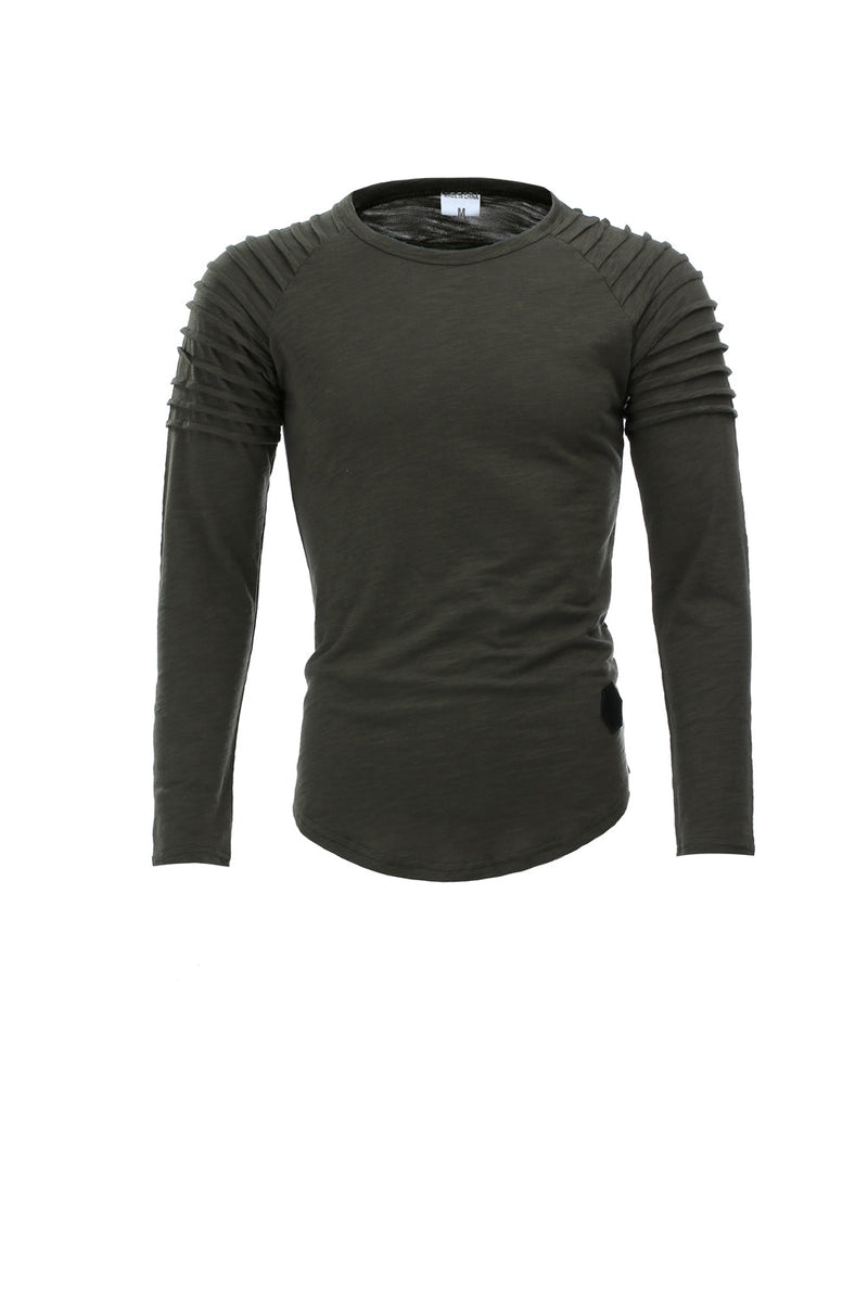 Round Neck Long Sleeve T-Shirt