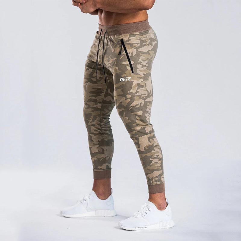 Camouflage Quick drying jogging pants men