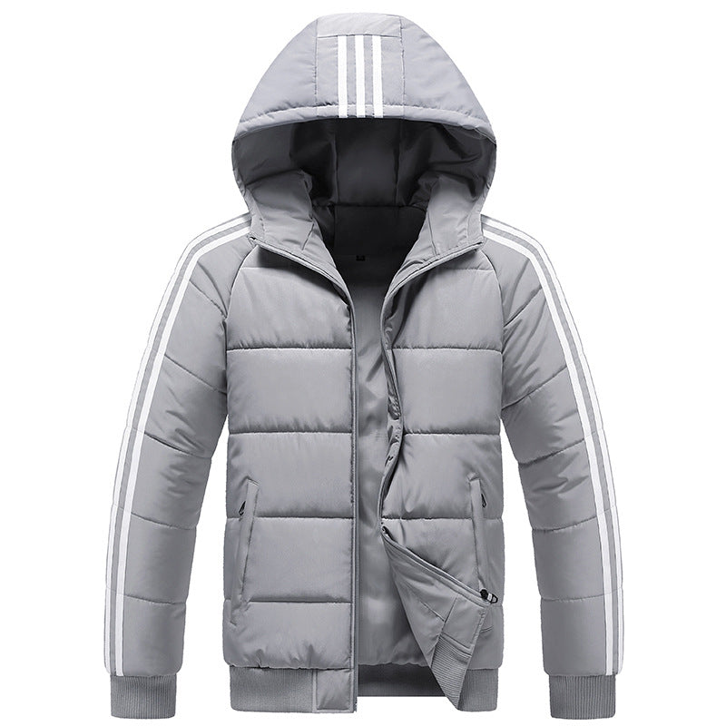 Men's Winter Thick Warm Hooded Cotton Coat