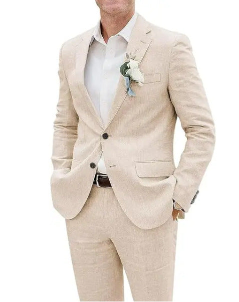 Men's Linen Slim Fit suit