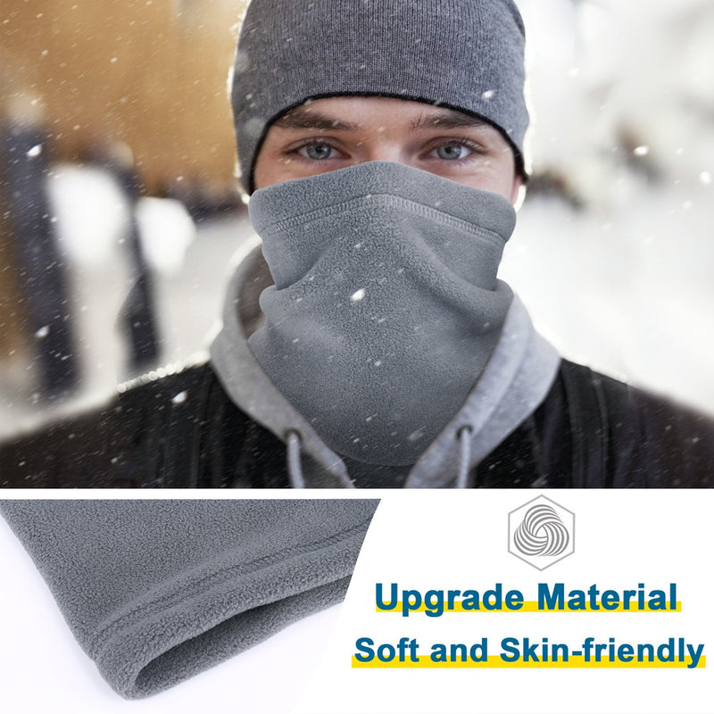 Winter Windproof Fleece Tube Scarf Mask