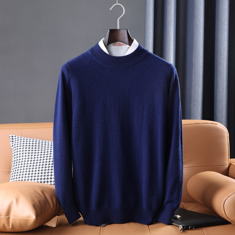 Men's Half High Collar Sweater