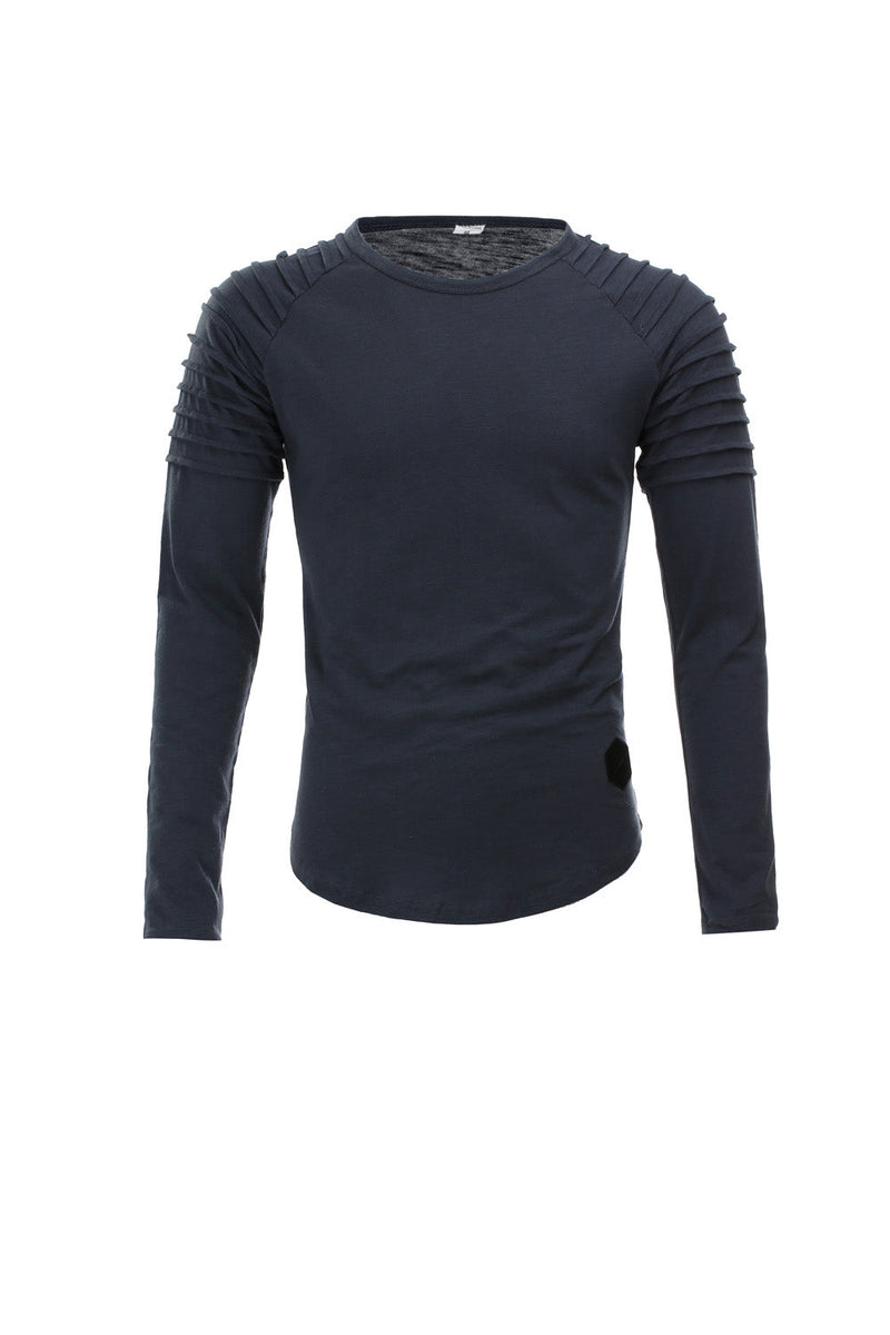 Round Neck Long Sleeve T-Shirt