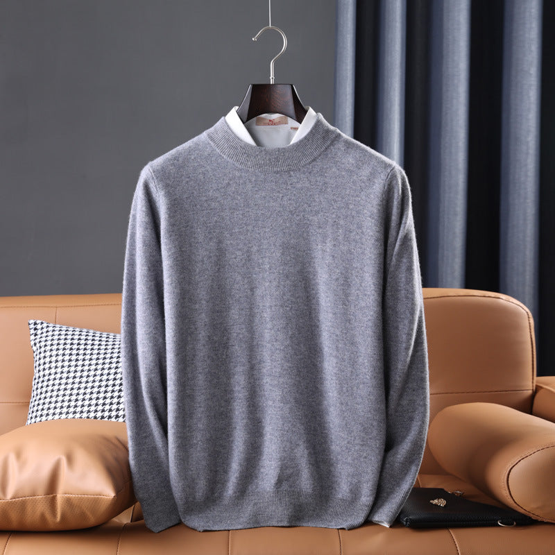 Men's Half High Collar Sweater