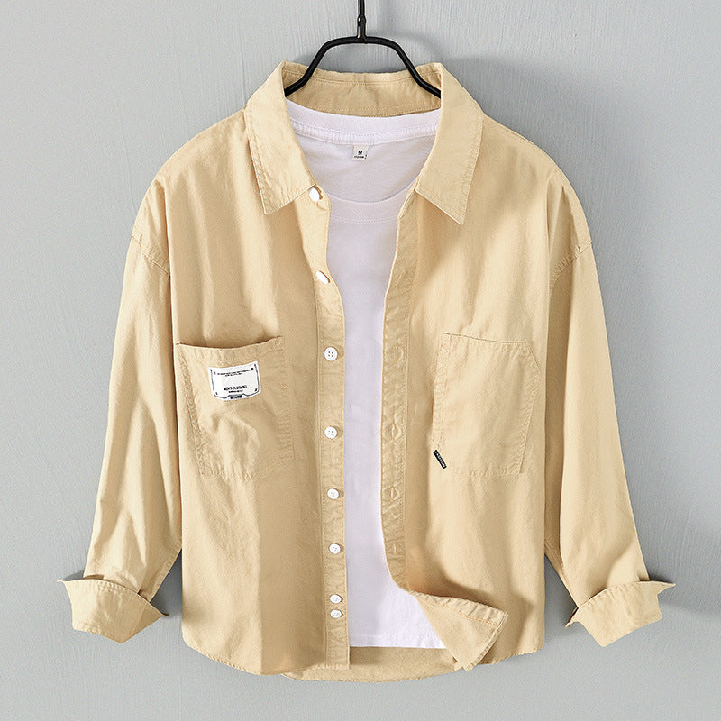 Retro Casual Long Sleeve Shirt