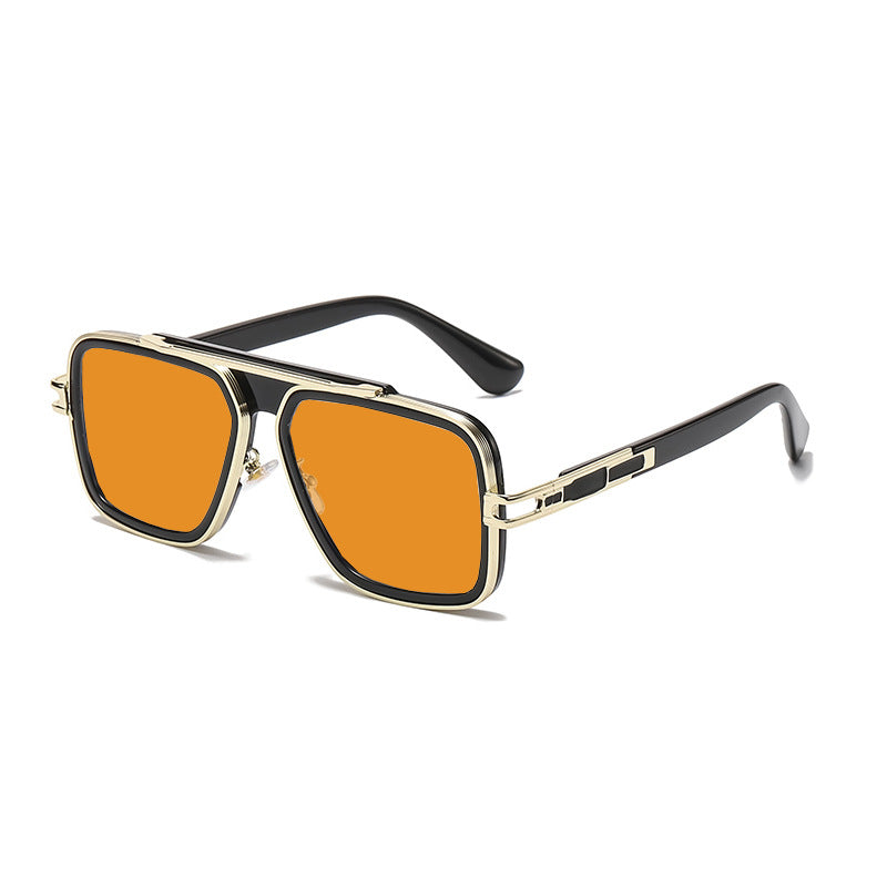 Fashion Square Retro European And American Sunglasses