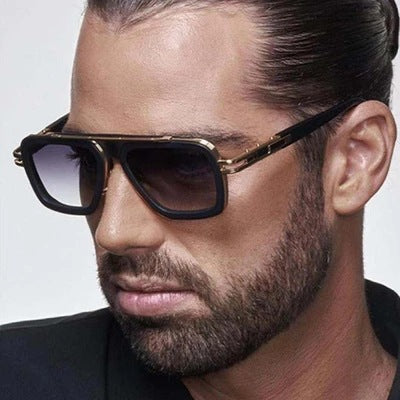 Fashion Square Retro European And American Sunglasses