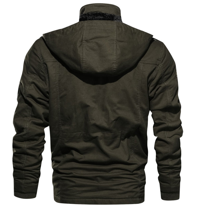 Men's Leisure Washed-out Coat