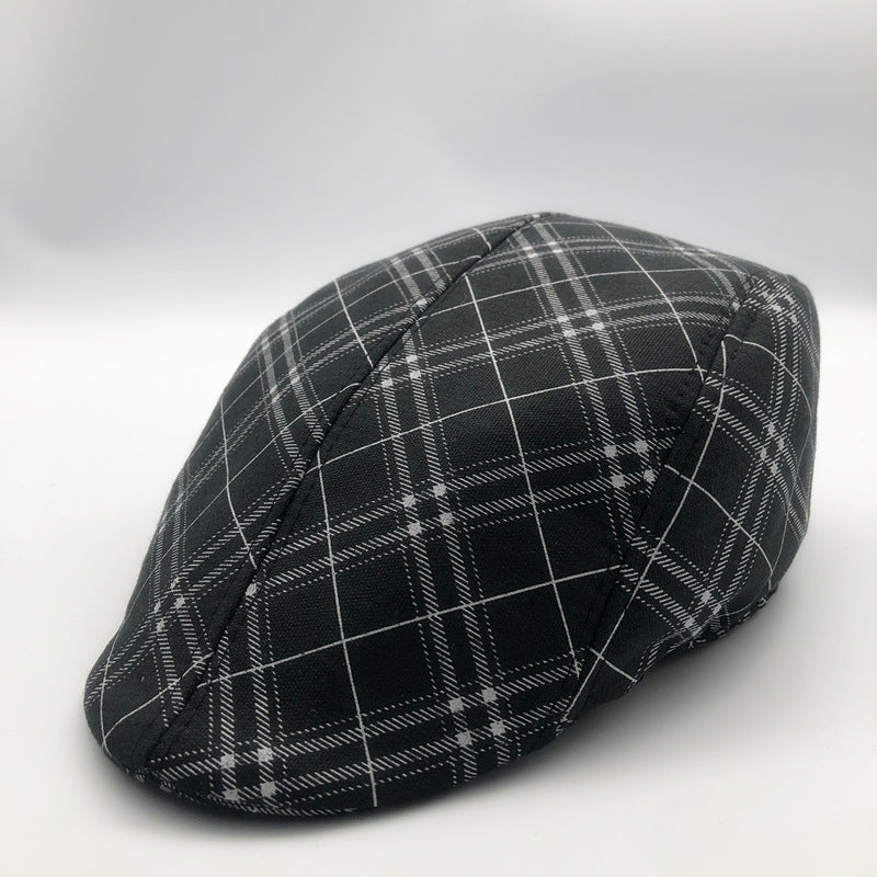 Mens Fashionable And Versatile Breathable Casual Beret Hat