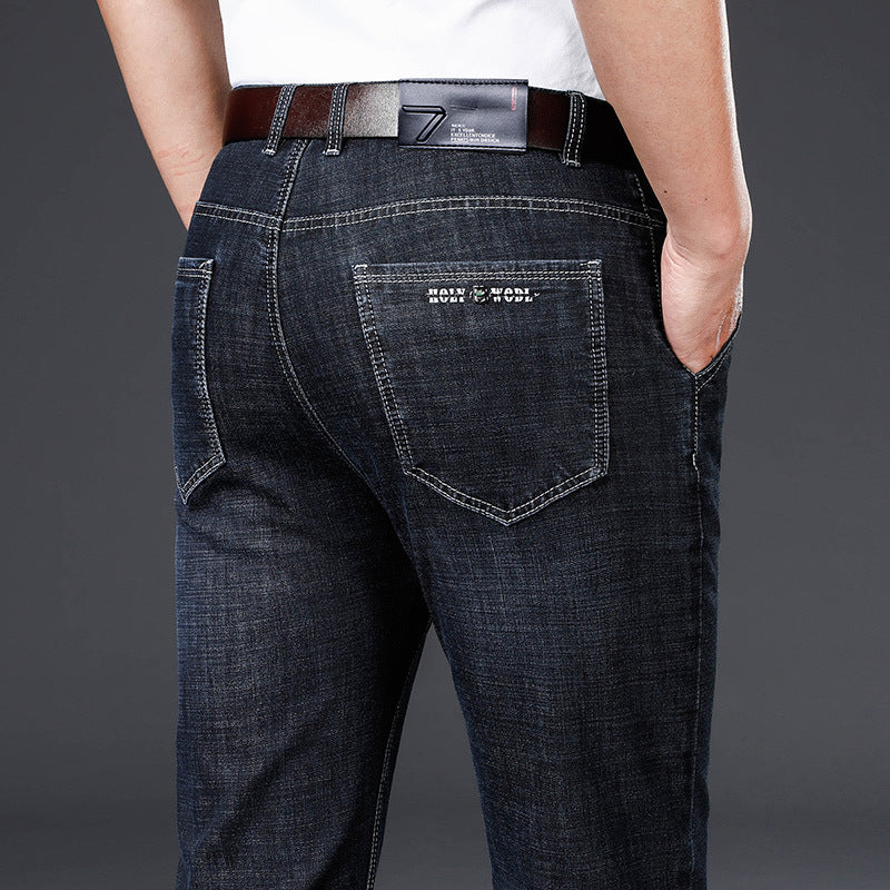 Retro British Business Casual Jeans