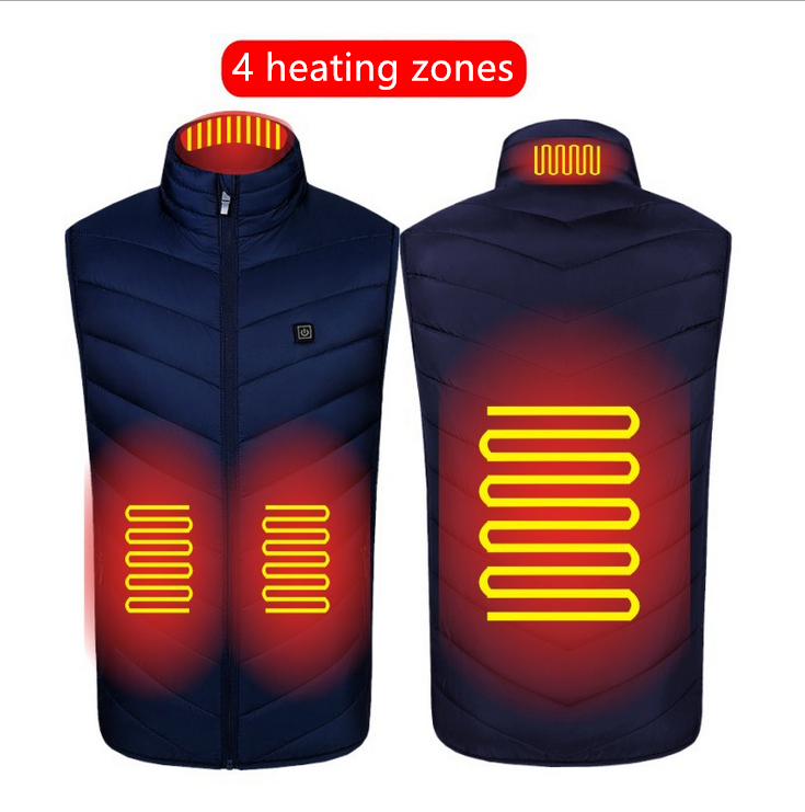 Heated Vest Washable Usb Charging Electric Winter jacket