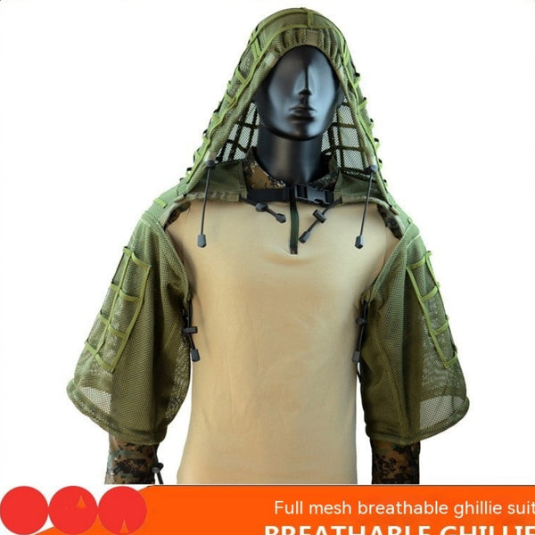 Mesh Breathable Tactical Ghillie Suit