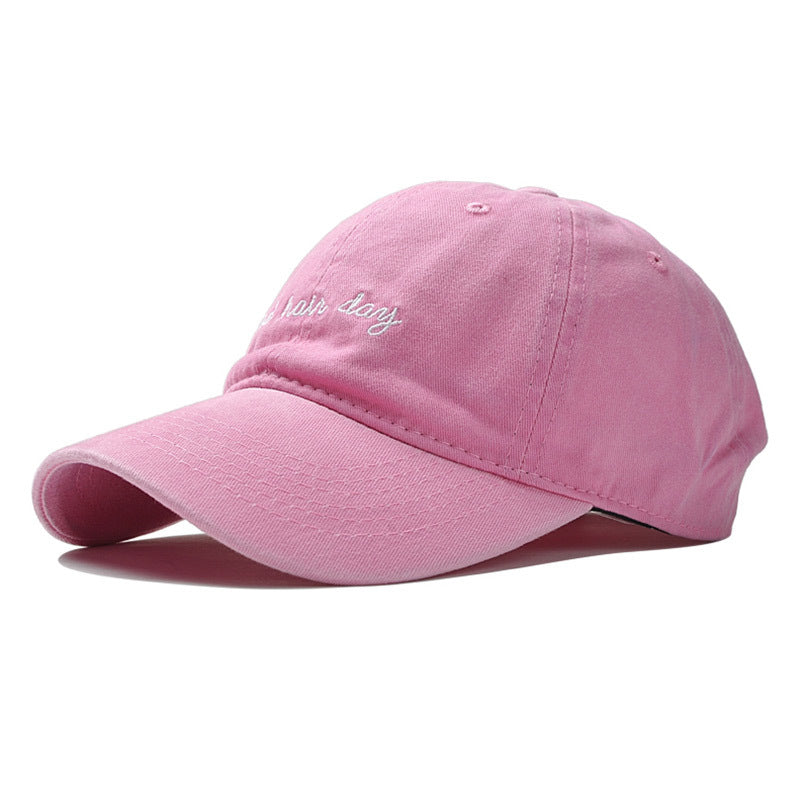 Embroidered Letter Baseball Cap