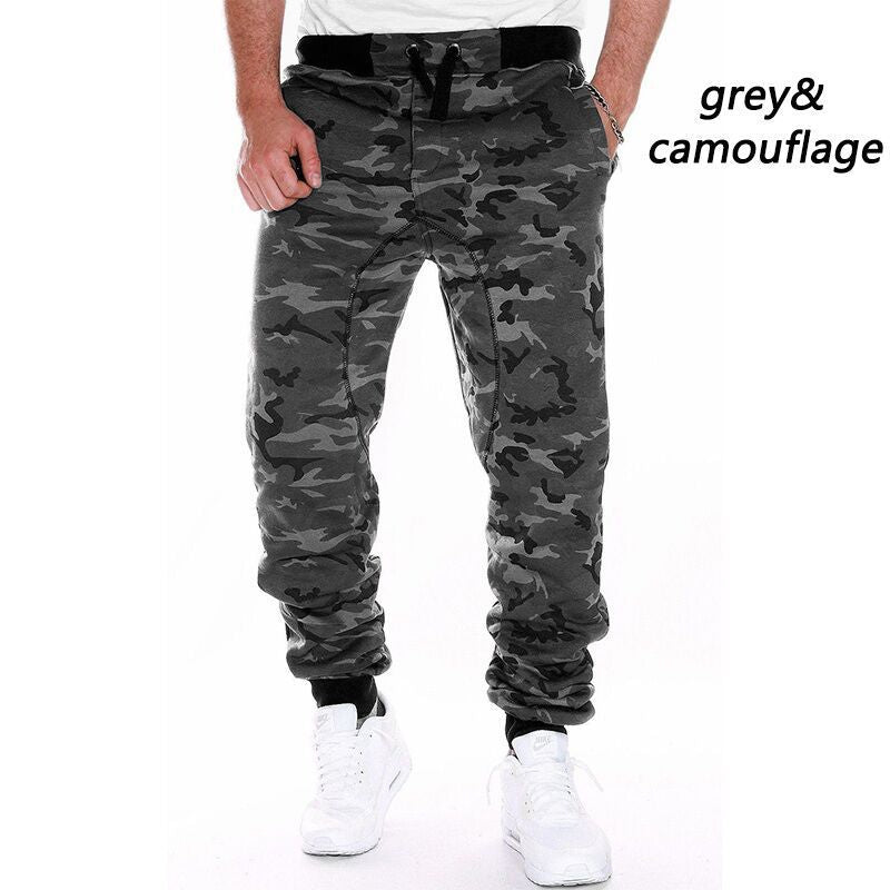 Camouflage Pants Men Hip Hop Casual Pants