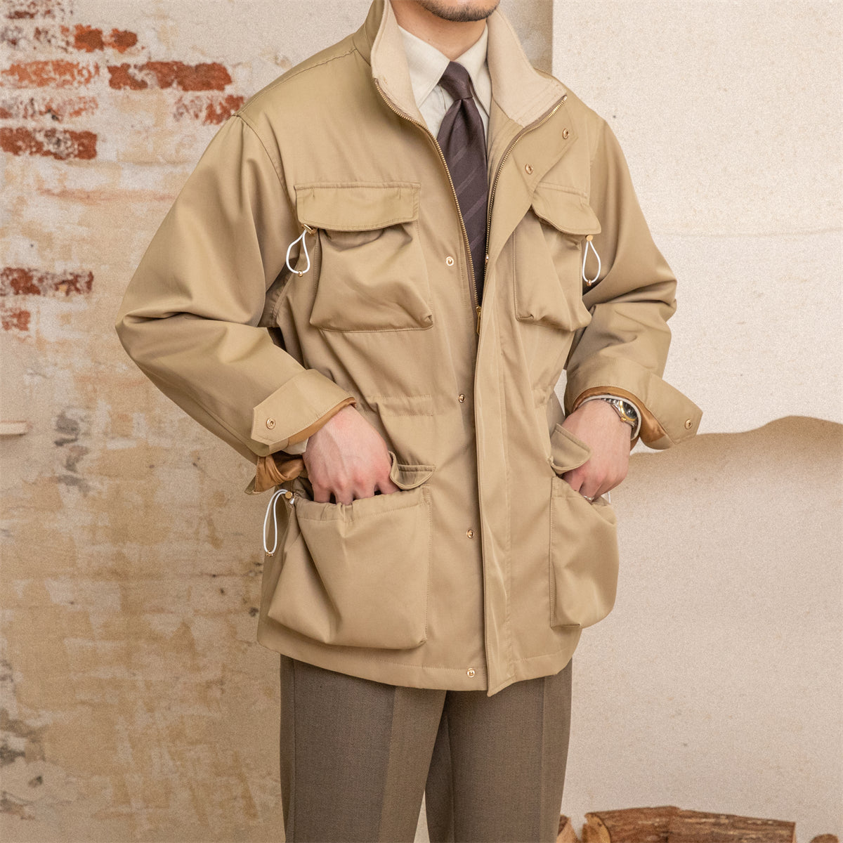 Axbridge Cotton Blend Field Jacket