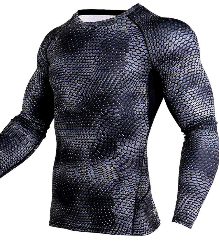 Compression Shirt Men Gym Running Shirt Quick Dry Breathable tshirt