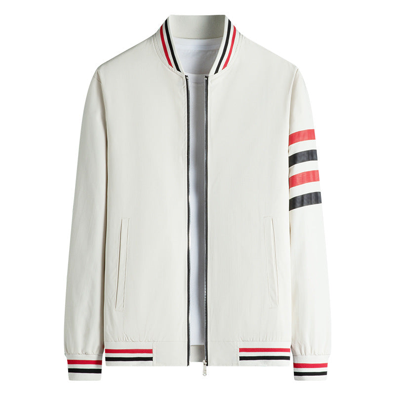 Fall New Four-bar TB Men's Baseball Jacket