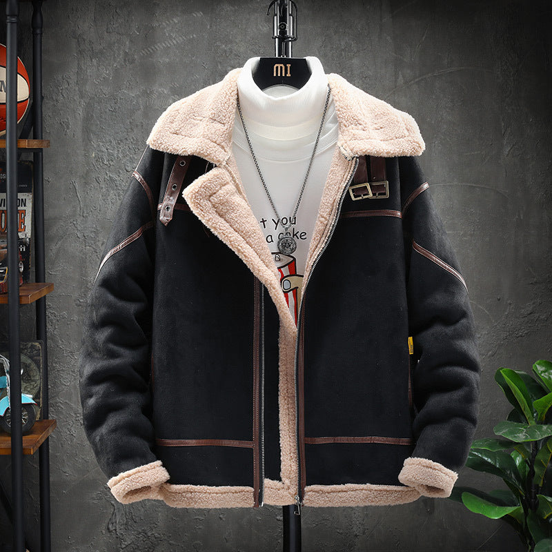 winter warm large cotton padded jacket