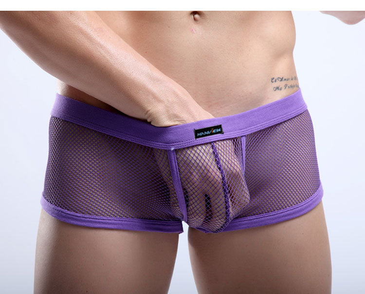 MEN'S SEXY FISH NET UNDERWEAR