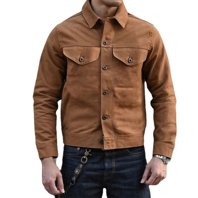 Men's Tops Solid Color Jackets