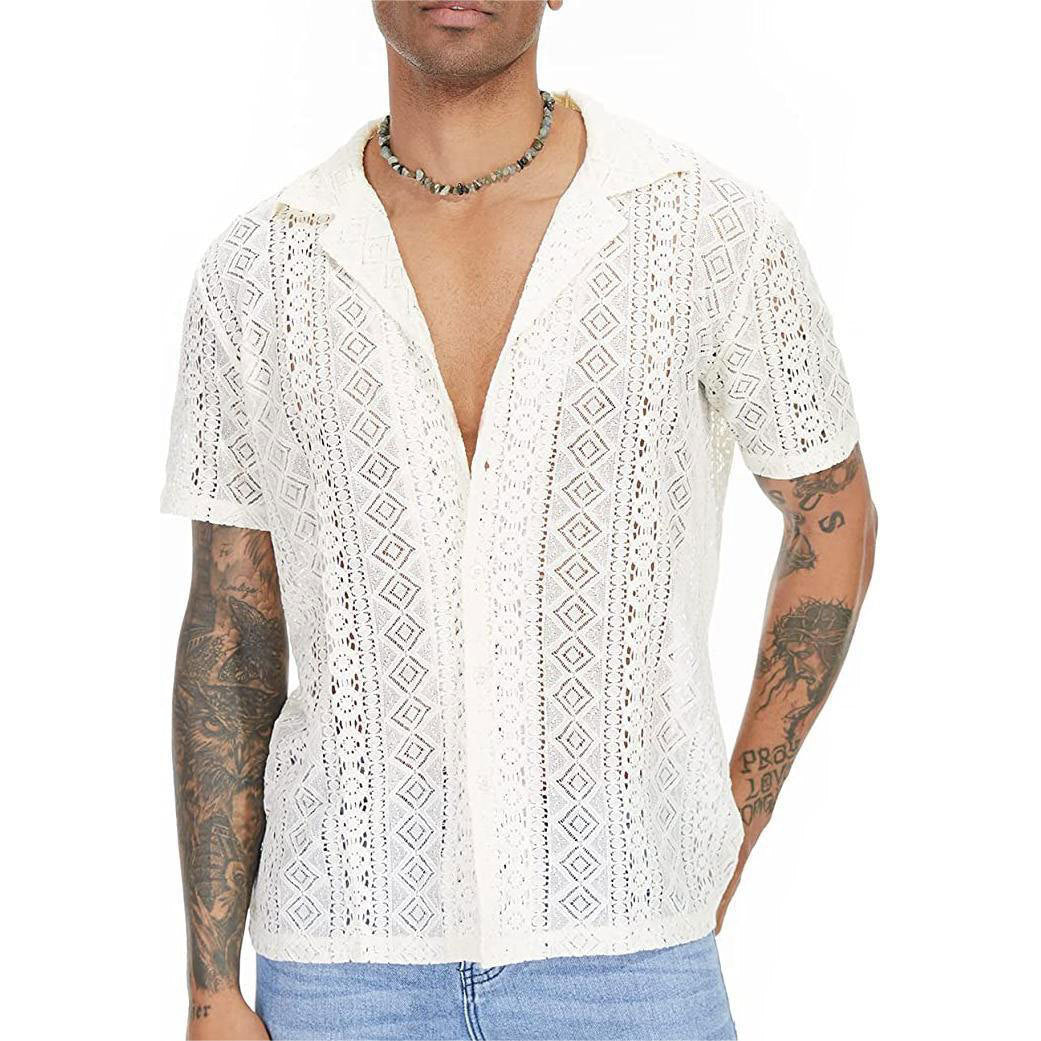 Men's Lace Shirt