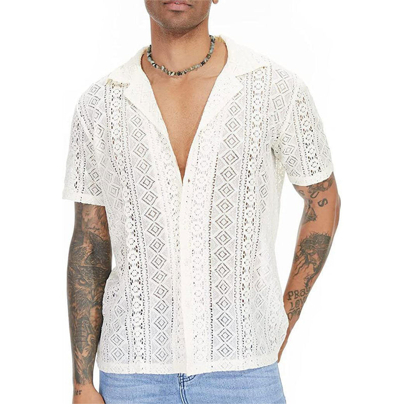 Men's Lace Shirt