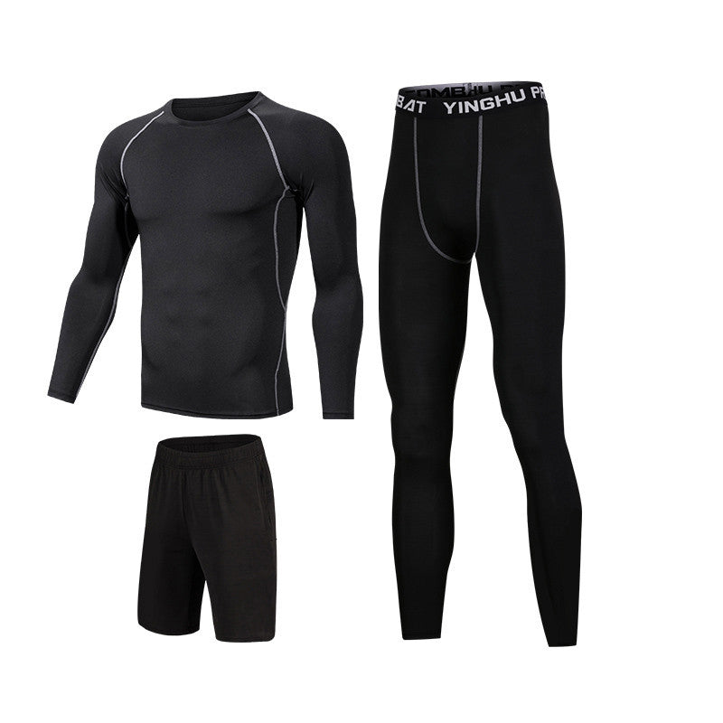 Running Workout Clothes Men 7pcs sets | Gym Fitness sports sets