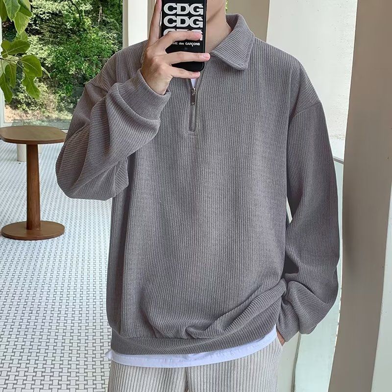 Solid Color Hooded sweater for Men