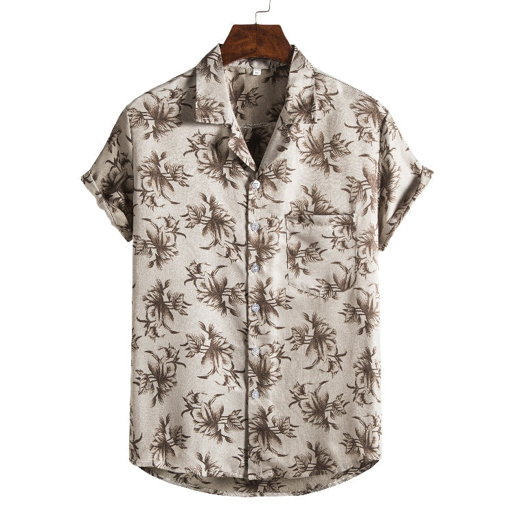 Men Printed Summer beach shirts