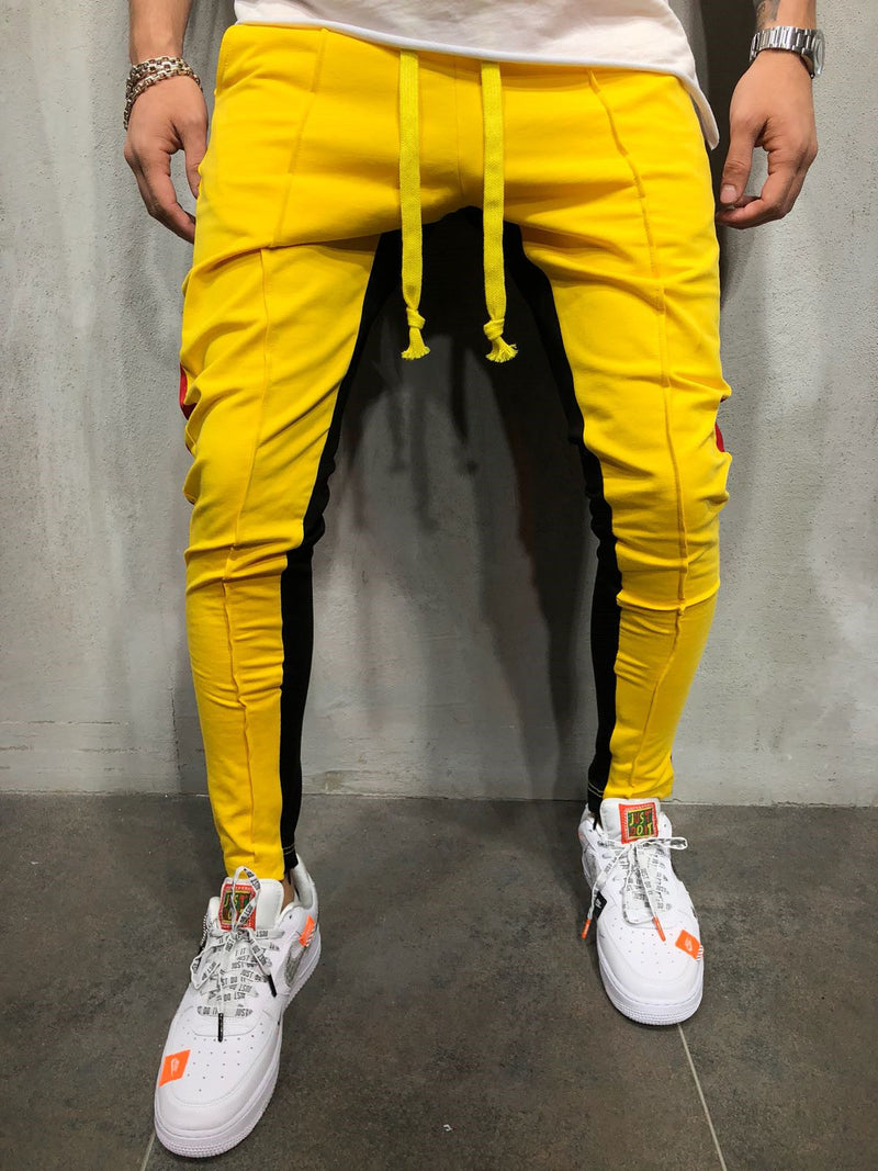 Colorblock hip hop Sweatpant