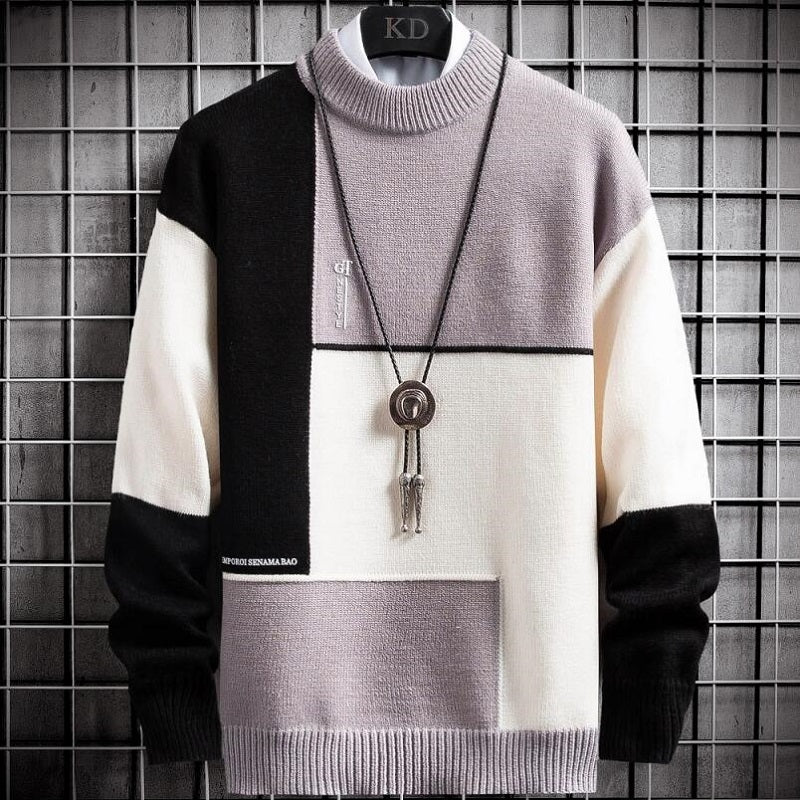 Half High Collar Base Sweatshirt