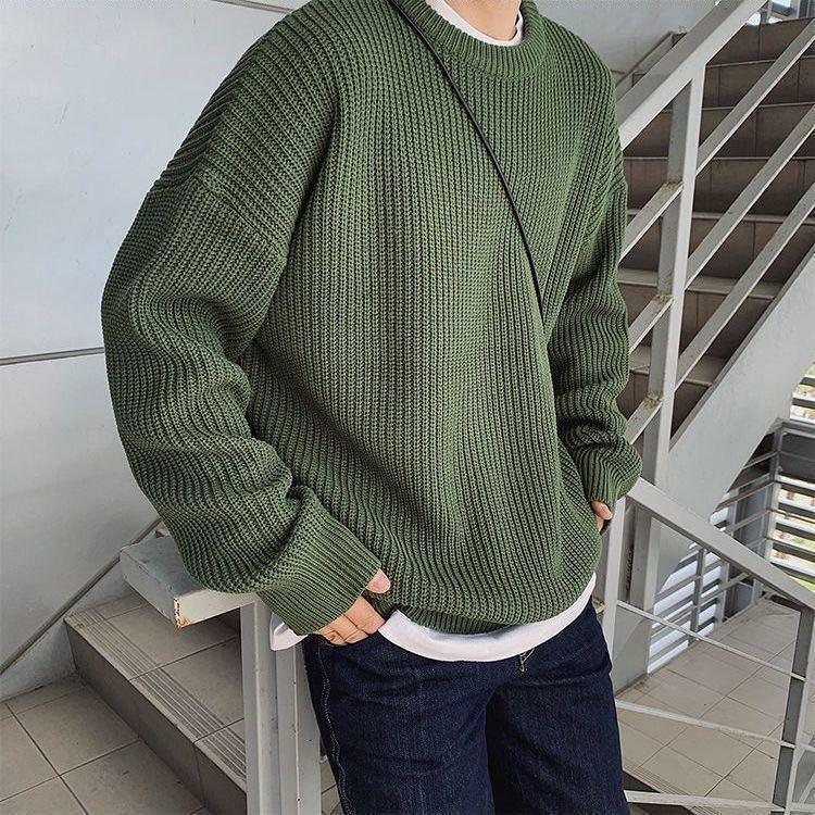 Men's Fall And Winter Knitted Sweater