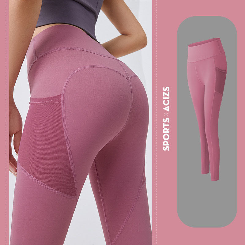 Yoga Pants Women With Pocket Leggings Fitness Pants