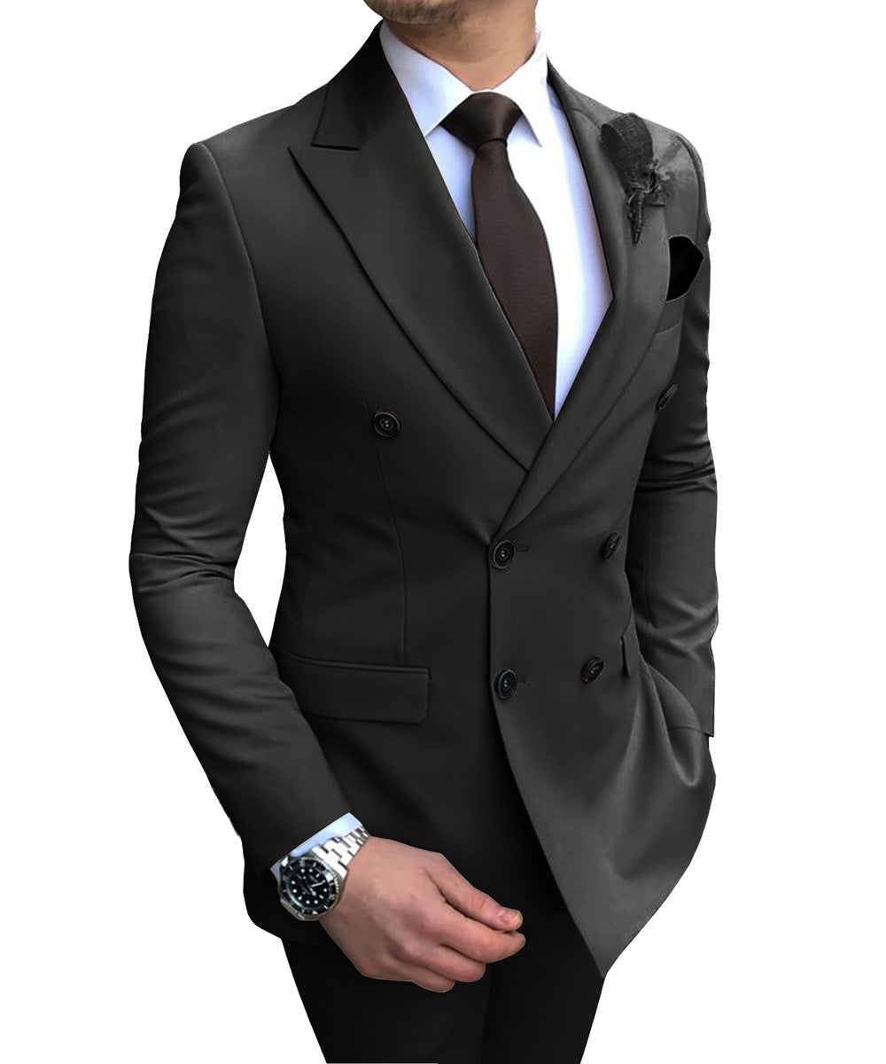 Men's Two-piece Costume Wedding suit