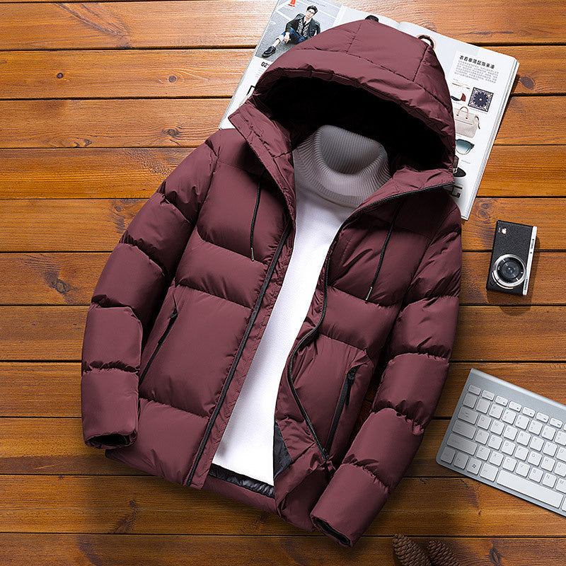 Winter padded down jacket