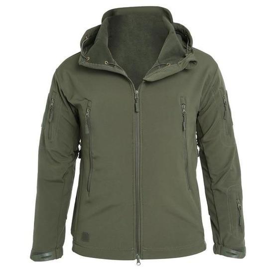 Giacca Soft Shell Uomo Giacca Antivento Con Cappuccio 